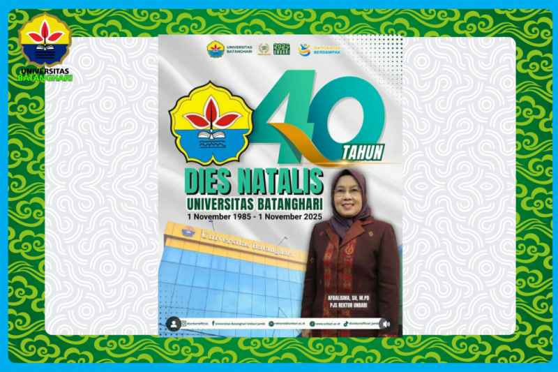 DIES NATALIS UNIVERSITAS BATANGHARI (UNBARI) JAMBI KE-40